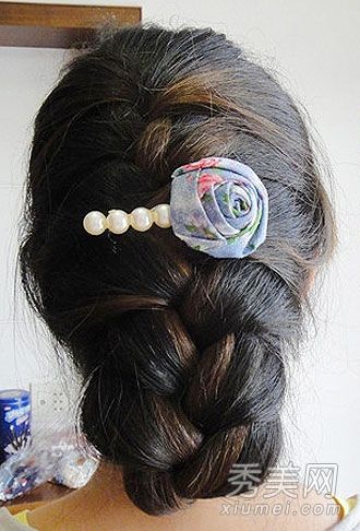 凤尾蕨编辫图创造女士编辫