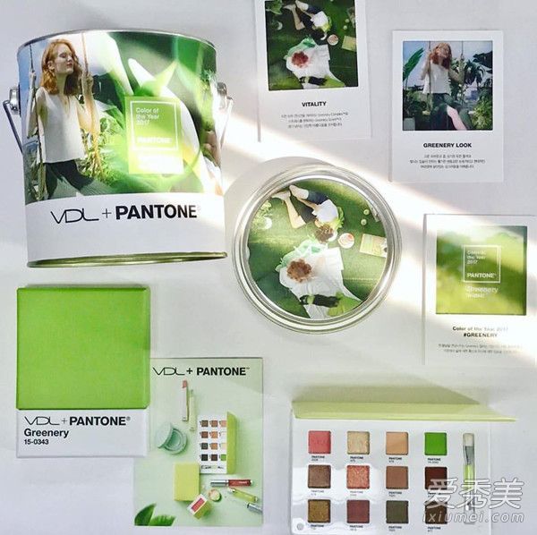 春季的新配色使用橄榄色雾,而不是你一成不变的发色。