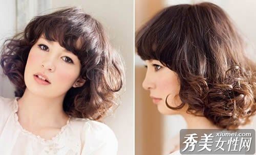 日本人有着甜美的卷发和浓郁的香草味。