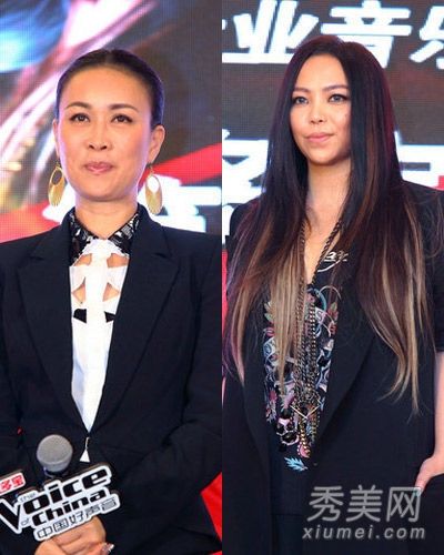 中国好声音推出娜阿英梅发式主键
