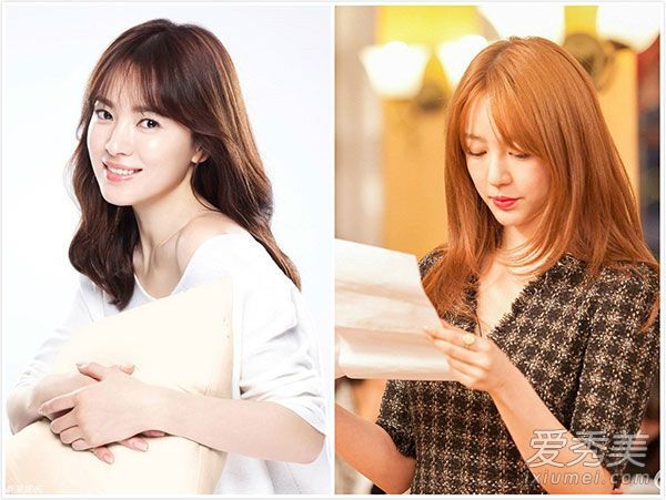 韩国气质女神正在剪八个字的刘海,看了之后我很感动。