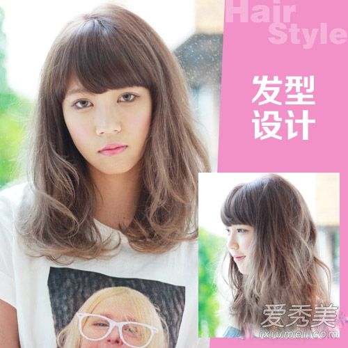 看脸型,选择发型,9种发型,尖型非常适合。