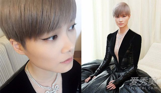 “春天”风去戛纳看李宇春的短发和大胆泡妞