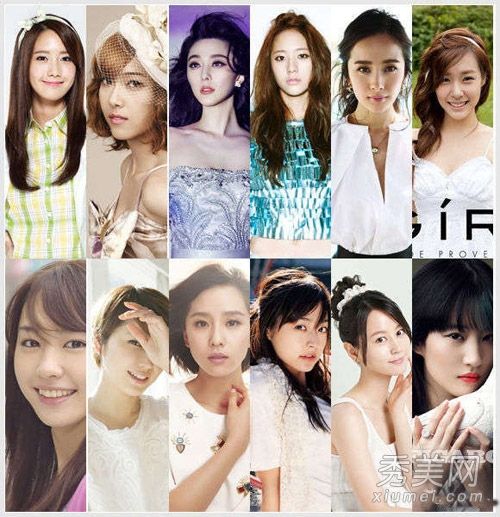 韩国媒体评论亚洲最美丽的女神发型PK你爱谁