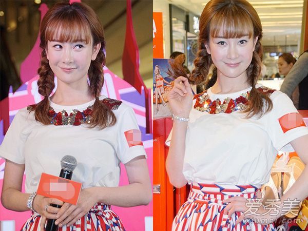 如果你改变你的脸,你可以做一个热门搜索?女演员莱蒙整形手术前后的发型