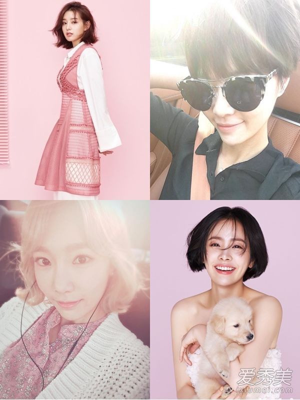 短发是女神!令人上瘾的清新短发造型