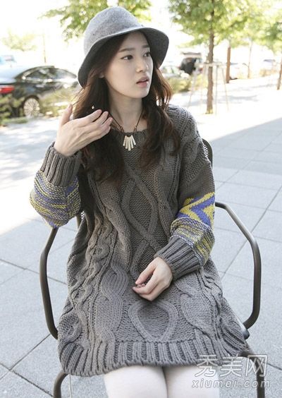 2013年冬季長袖連衣裙