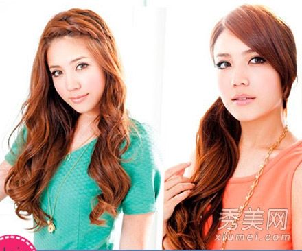 雪梨李惠三个简单优雅的长发流行发型diy