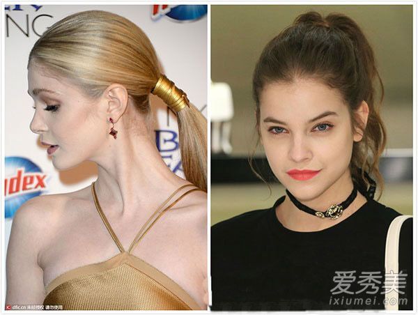 春天的第一选择是扎头发！15名女演员展示美丽的马尾造型