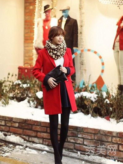 今年冬天韩国服装大赛热辣女孩照片