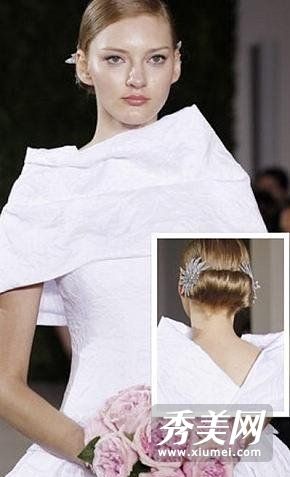 纽约婚纱周揭示2012年新娘发型趋势