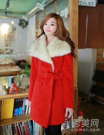 冬装带图片八巧时尚大方保暖