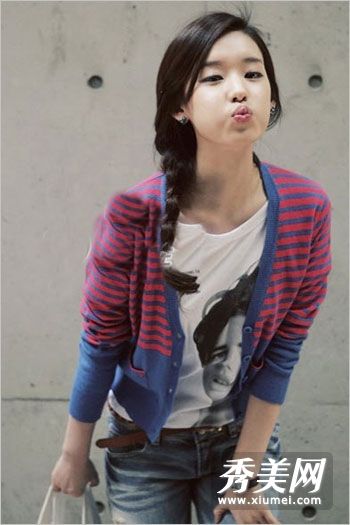 4种甜美的发型让他心跳加速。