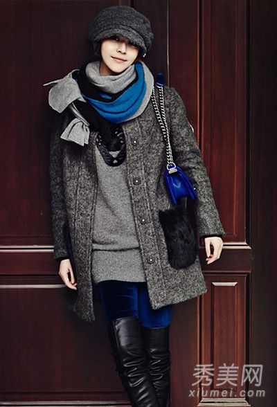 冬装配9件羊毛衫的时尚穿着方法