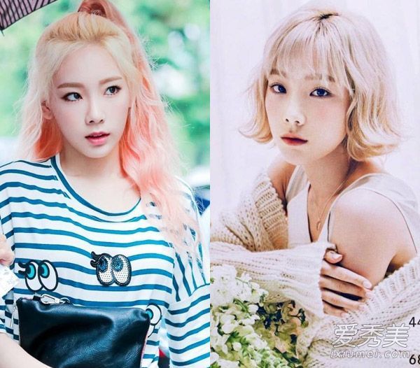 一本活字典!黛燕少女时代的发型