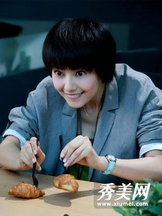 高圆圆引发短热5夏季短发