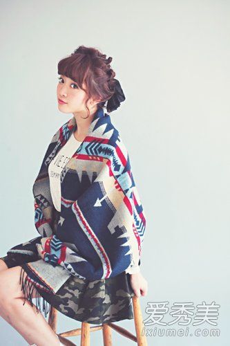 DIY3段麻花编织冬季围巾好看