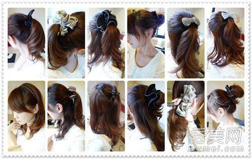 8个发饰巧妙打造清新夏日发型