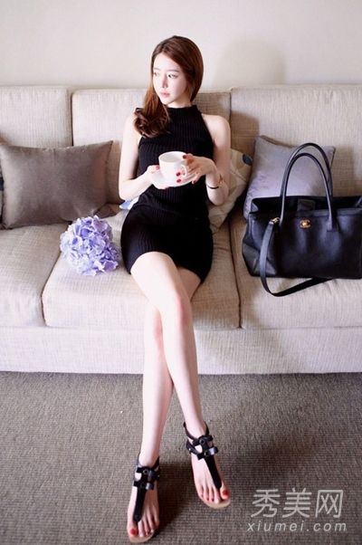 针织毛衣连衣裙修身显瘦丰收S形