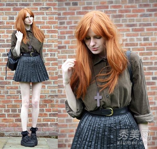 春季穿裙子10短裙展现美腿