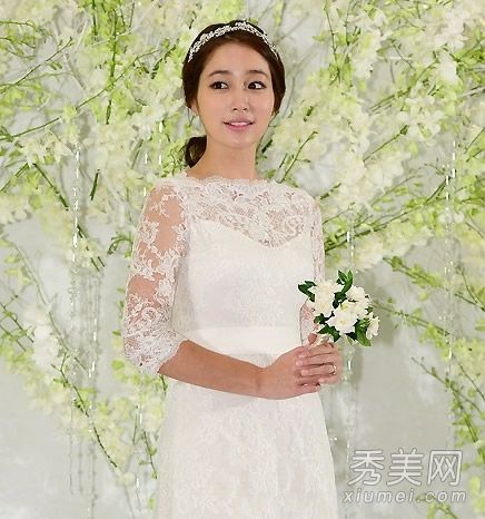 在全智贤的杨幂,谁是韩国和中国女演员中最漂亮的婚纱PK