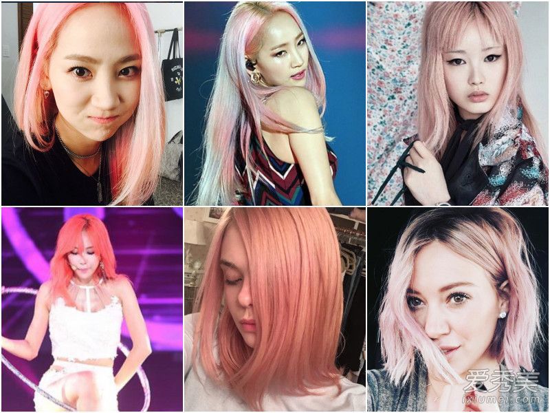 涼爽的頭發顏色更溫暖！在韓國很受歡迎的“玫瑰”亞洲人都很合適。