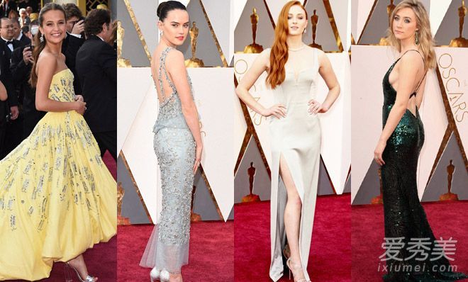 奥斯卡红毯也是一个大的发型秀和时尚点。你拿到了吗?