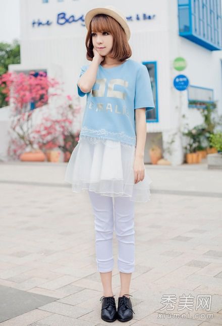 2014年春季流行的欧洲纱连衣裙轻盈而优雅