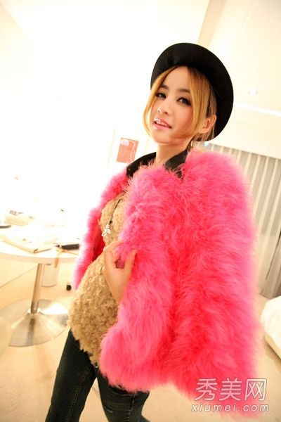 裘皮大衣新8种搭配穿社交风格