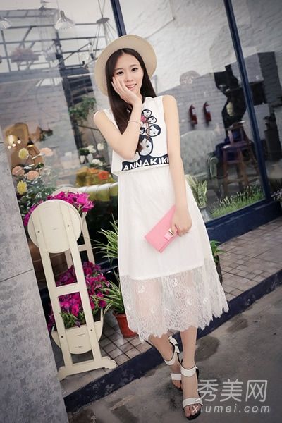 蕾丝纱裙有什么更甜美