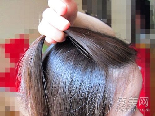 最流行的韩式发型编辑教程辫发有迷人的发型。