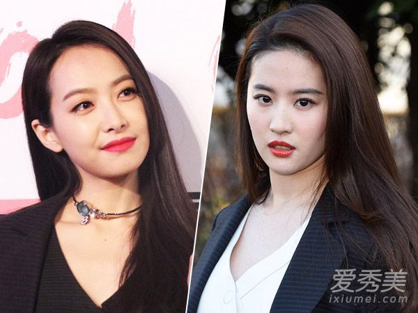 天然黑发是泡妞神器宋茜和刘亦菲相争总攻