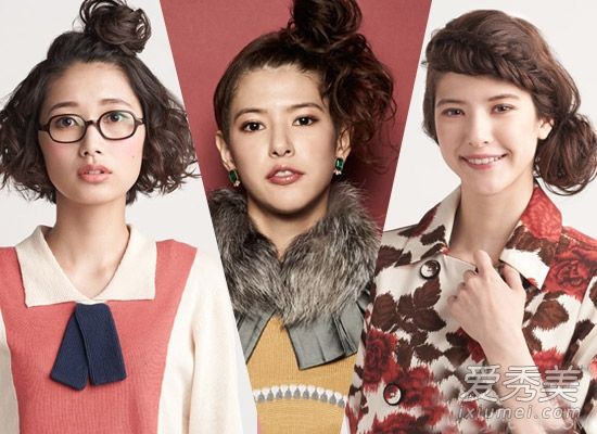 3球头装订法说明长发和短发都是合适的。