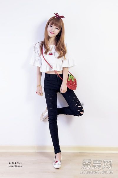 韩式服装搭配图片韩式悦目