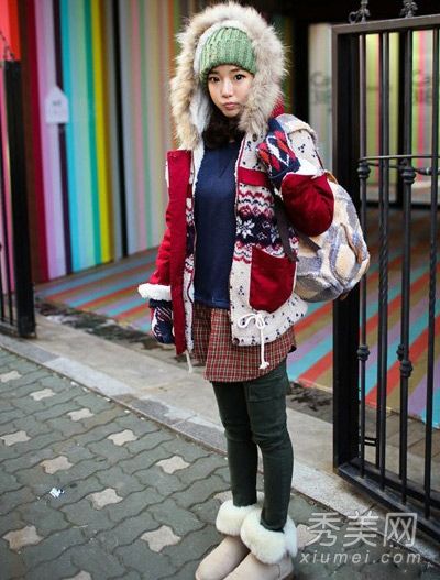 韩式冬季女装比赛八种技巧赛超韩范儿