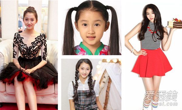 “国民女儿”也是一个长发男人!童星关小童发型照片清单