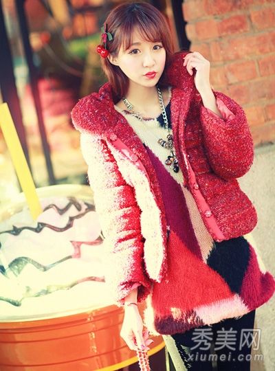 2013年冬季非常时尚，有八种减龄服装。