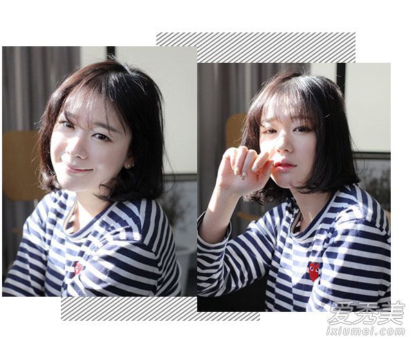 空空气冲击波+波头？这个发型在初秋看起来不错。