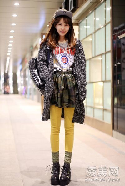 2014春夏时尚迷彩元素时尚个性化