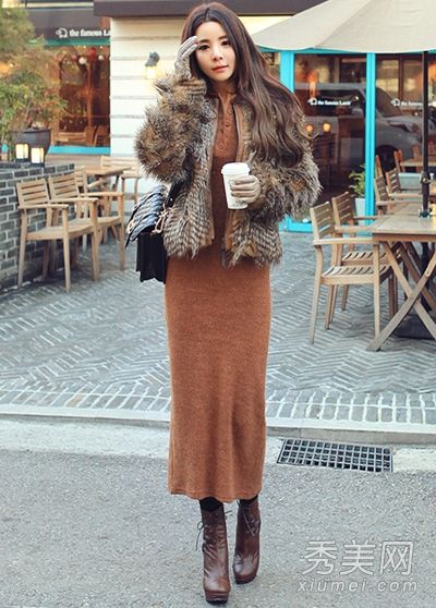 2013年冬季服装搭配图引领混合搭配新时尚