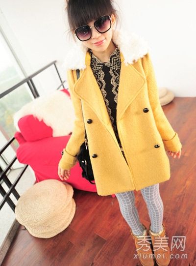 元旦美眉街的八种潮和凹脚