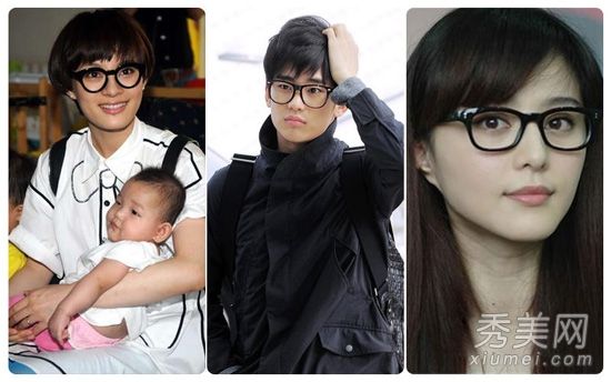 金秀贤和李敏镐都喜欢黑色镜架,看谁戴眼镜好看。