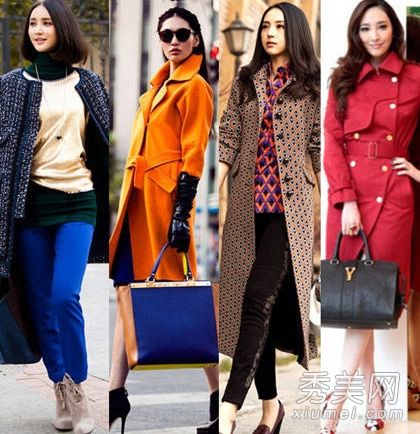 张新义白百合明星示范外套