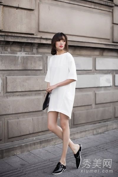 素胸MM夏装搭配小清新款式非常漂亮