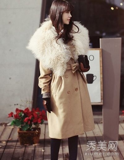 冬天必须学会肩宽mm:翻领夹克漂亮娇小