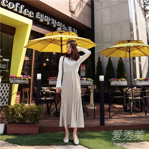 梨形的身体也可以控制！秋冬的浪漫是穿鱼尾裙