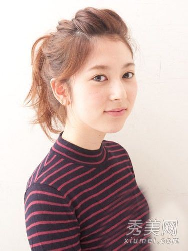 如何让整齐的刘海看起来不错DIY双马尾辫最抢眼