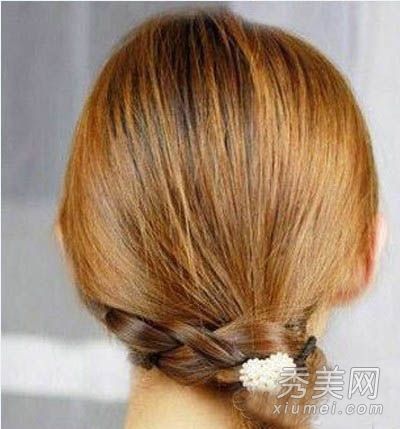 女孩发髻DIY时尚秀气质