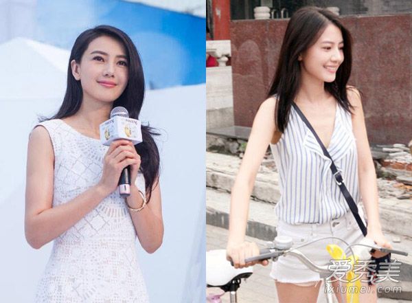 《杨幂》中的高圆圆女神可以在几种发型之间自由切换