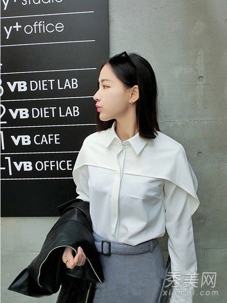 春夏披肩搭配甜美灵动的气质